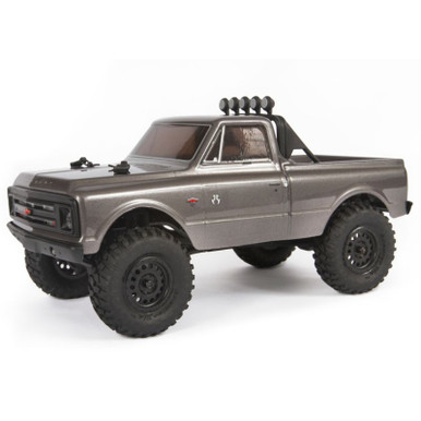 Axial SCX24 1967 Chevrolet C10 1/24 Crawler RTR, Silver, Final Clearance