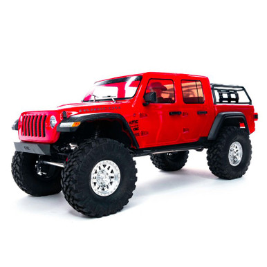 Axial SCX10 III Jeep JT Gladiator RC Crawler, RTR, Red, AXI03006T2
