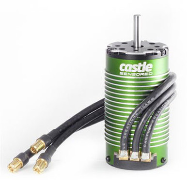 Castle Creations 1512-1800kv Sensored Brushless 4-Pole Motor, 060-0062-00