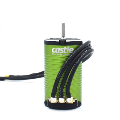 Castle Creations 1412-3200kv 4 Pole Sensored Brushless Motor with 5mm Shaft, 060-0096-00