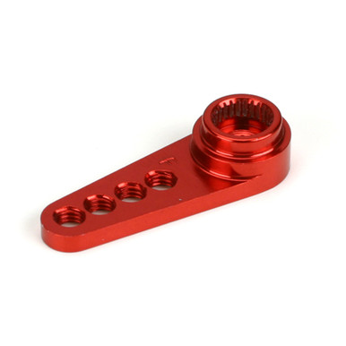 Dynamite 1/2 Machined Aluminum Servo Arm Fut Red