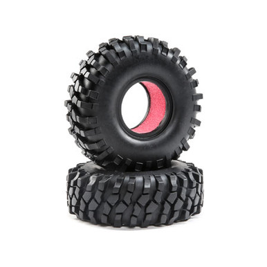 ECX FR/RR Tire with Foam, Temper G2, Clearance