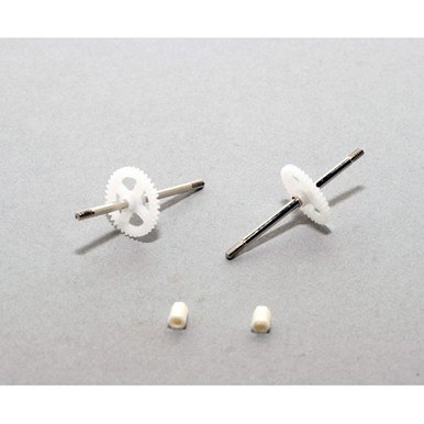 E-Flite Prop Shaft with Gear (2) Ultra-Micro 4-Site