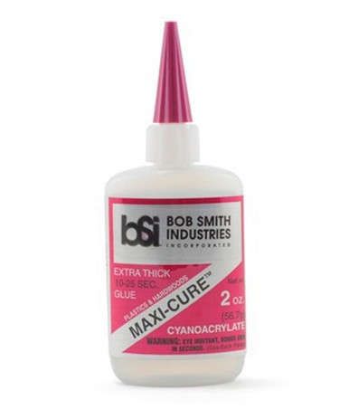 Bob Smith Industries Maxi-Cure Extra Thick CA Glue, 2oz