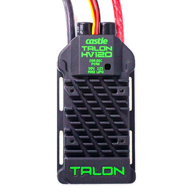 Castle Creations Talon 120A HV Brushless ESC with Heavy Duty BEC, 010-0131-00