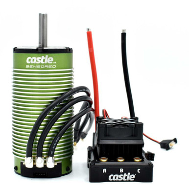 Castle Creations Mamba Monster X 8S ESC with 2028-800kv Sensored Motor, 010-0165-01