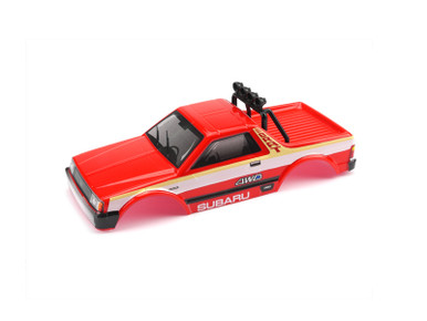 Carisma MSA-1E Subaru Brat Painted Body With Roll Bar Set