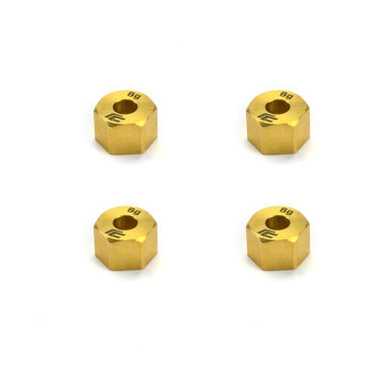 Carisma SCA-1E Brass Weight Wheel Hex Set