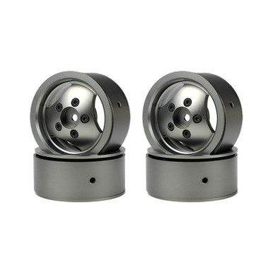 Carisma SCA-1E 1.9 CNC Alloy 3 Spoke Beadlock Wheels
