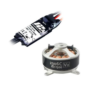 Dualsky 200H 2300kv High RPM Tuning Combo with 12A Lite ESC