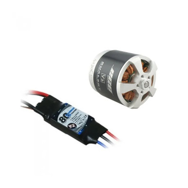 Dualsky 70EX Tuning Combo with ECO 4130C V2 375kv Motor and 80A ESC