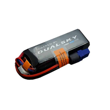 Dualsky 900mah 4S 14.8v 50C HED LiPo Battery with XT60 Connector