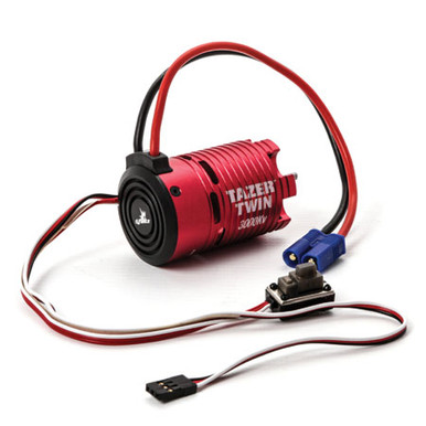 Dynamite Tazer Twin 540 Brushless Motor and ESC Combo, 3000kv