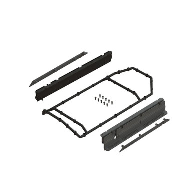 Arrma Side Skirt and Support Frame Set, Big Rock 6S, Clearance