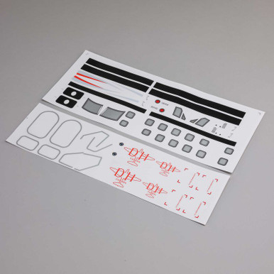 E-Flite Decal Set, DHC-6 Twin Otter 1.4m