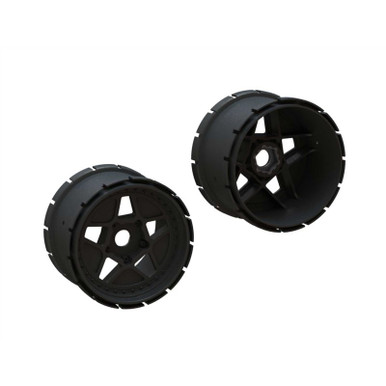 Arrma MT Wheel 4.9in 24mm Hex, 1pc, Outcast 8S, AR510123, Clearance
