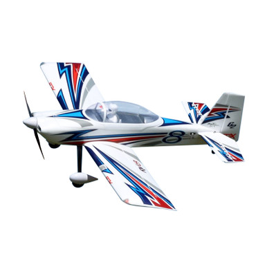 Flex Innovations RV-8 60E G2 Super PNP Night Version with Dualsky Motor, White / Blue