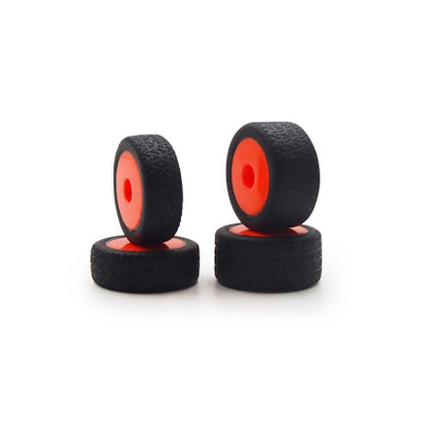 Carisma GT24B Orange Wheels/Tyres Mounted