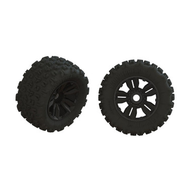 Arrma Dboots Copperhead2 SB MT PreGlued Tire Set, 2pcs, 8S BLX, AR550061