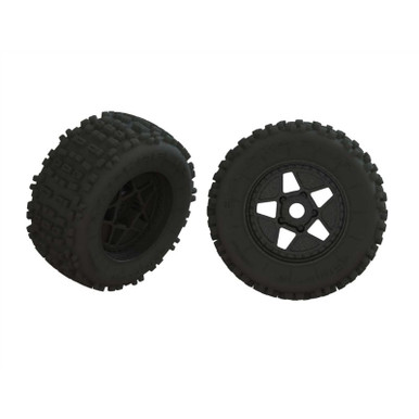 Arrma dBoots BackFlip Glued Tire Set, 2pcs, Outcast 8S, AR550064, Clearance