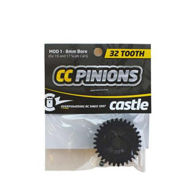 Castle Creations 32T Mod1 Pinion suit 8mm Shaft, 010-0065-32