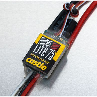 Castle Creations Phoenix Edge Lite 75A Brushless ESC, 010-0112-00