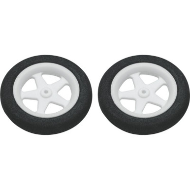 Dubro 2.50in Micro Sport Wheels, 2pcs, Part 250MS