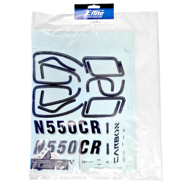 E-Flite Decal Set, SR22T Red