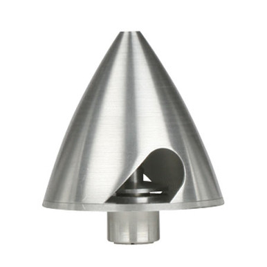 E-Flite 2 inch Aluminum Spinner with 4mm and 5mm Collets, Clearance