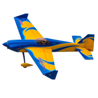 Flex Innovations Ventique G2 Pro 60E Super PNP with Dualsky Motor, Yellow