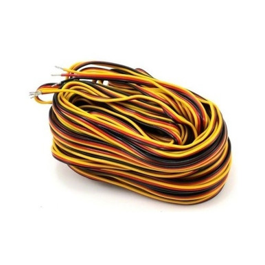 Hitec 3 Color Servo Wire 50ft (15.24m)