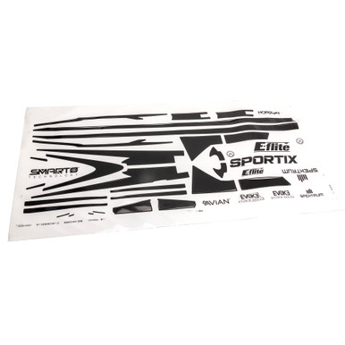 E-Flite Decal Sheet, Sportix 1.1m