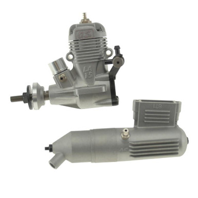 OS Engines MAX 15LA-S .15 Nitro Aircraft Engine with 871 Silencer