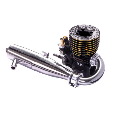 OS Engines Speed B2105 Ongaro World Championship V3 Edition .21 Engine with Pipe