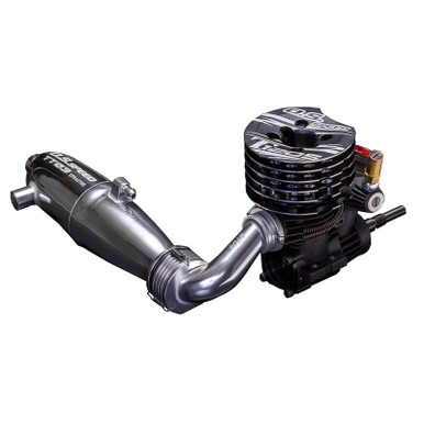 OS Engines T1205 .12 Size Nitro On Road Touring Car Engine with TT03 Silencer, OSM1F501