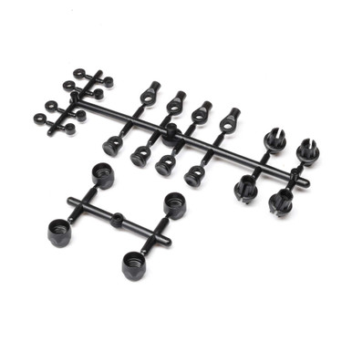 Axial Molded Shock Parts Set, Pro Scaler