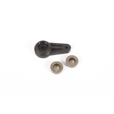 Axial Steering Servo Arm & Inserts, 23T and 25T, UTB