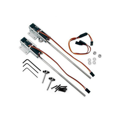 E-Flite 60-120 Electric Retracts, 81 deg Mains, strut ready, Clearance