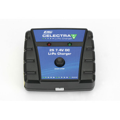 E-Flite Celectra 2S 7.4V DC Li-Po Charger, Clearance