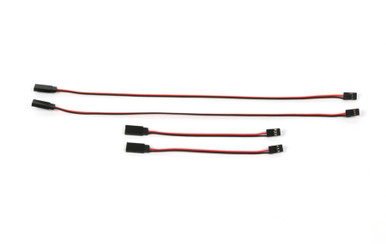 Flex Innovations 4 channel Aileron Servo Extension Kit, Mamba 10, FPM327012, Clearance