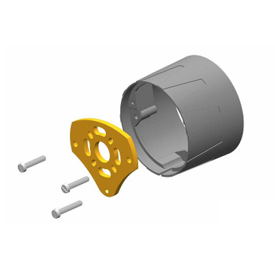 Multiplex Motor Mount with Screws, FunJet 2