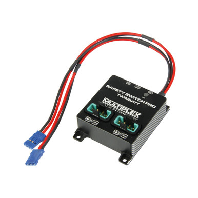 Multiplex Twin Battery Safety Switch Pro