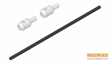 Multiplex Metal Motor Shaft Extension with Collet, Xeno, Clearance