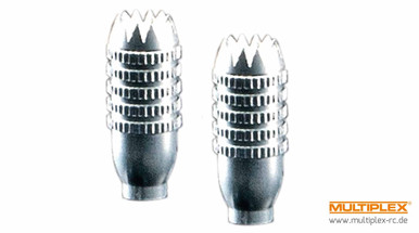 Multiplex Stick Aluminium Silver Short suit Royal SX, Profi TX