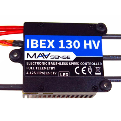 Mav Sense IBEX 130A 12S Telemetry OPTO ESC