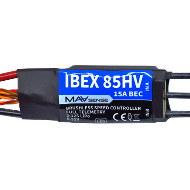 Mav Sense IBEX 85A 12S Telemetry ESC with 15A BEC
