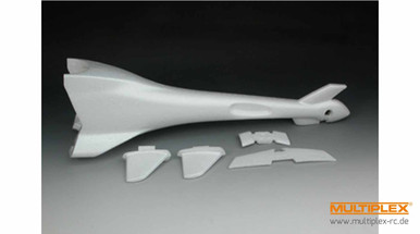 Multiplex Rear Fuselage Fairing and Tail Panels, FunCopter