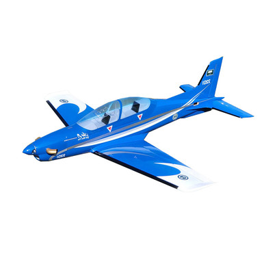 Sebart PC21 50E V2 ARF, Blue/White