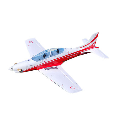 Sebart PC21 50E V2 ARF, Red/White