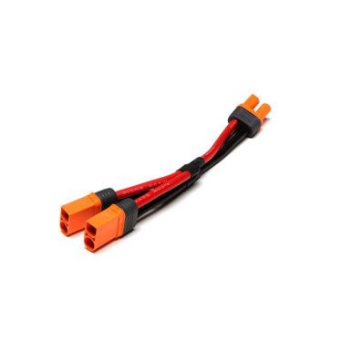Spektrum IC5 Battery Parallel Y-Harness 6inch / 150mm, 10 AWG